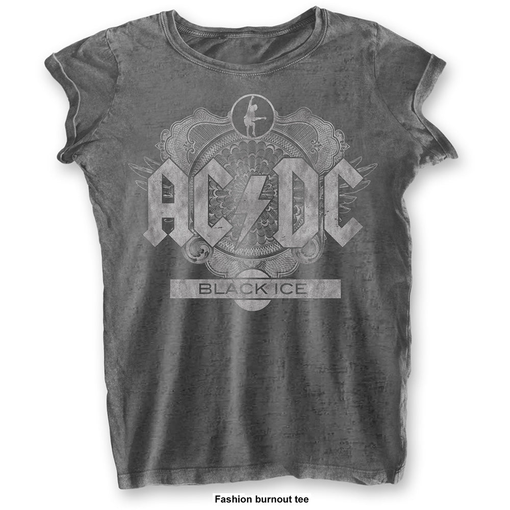 Women's AC/DC Burnout T-Shirt