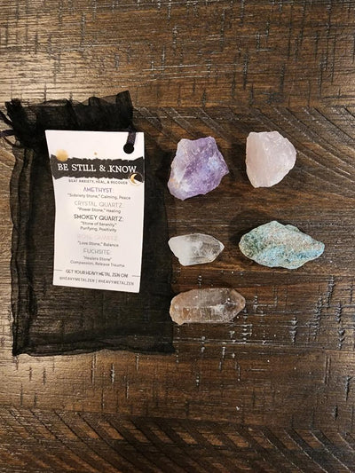 Be Still and Know - Anxiety, Heal & Recover Crystals