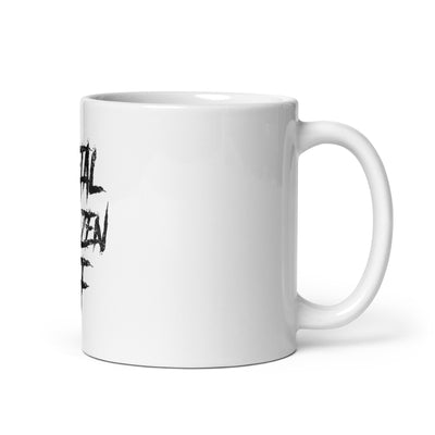 Metal and Zen AF White Glossy Mug