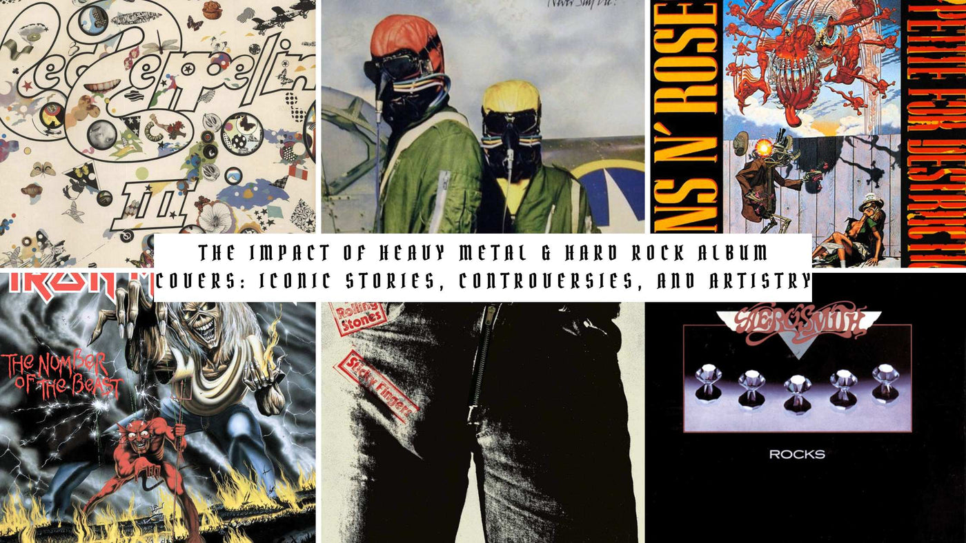 The Impact of Heavy Metal & Hard Rock Album Covers: Iconic Stories, Controversies & Artistry