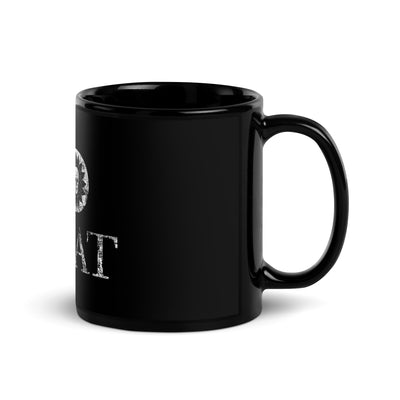 So What Black Glossy Mug