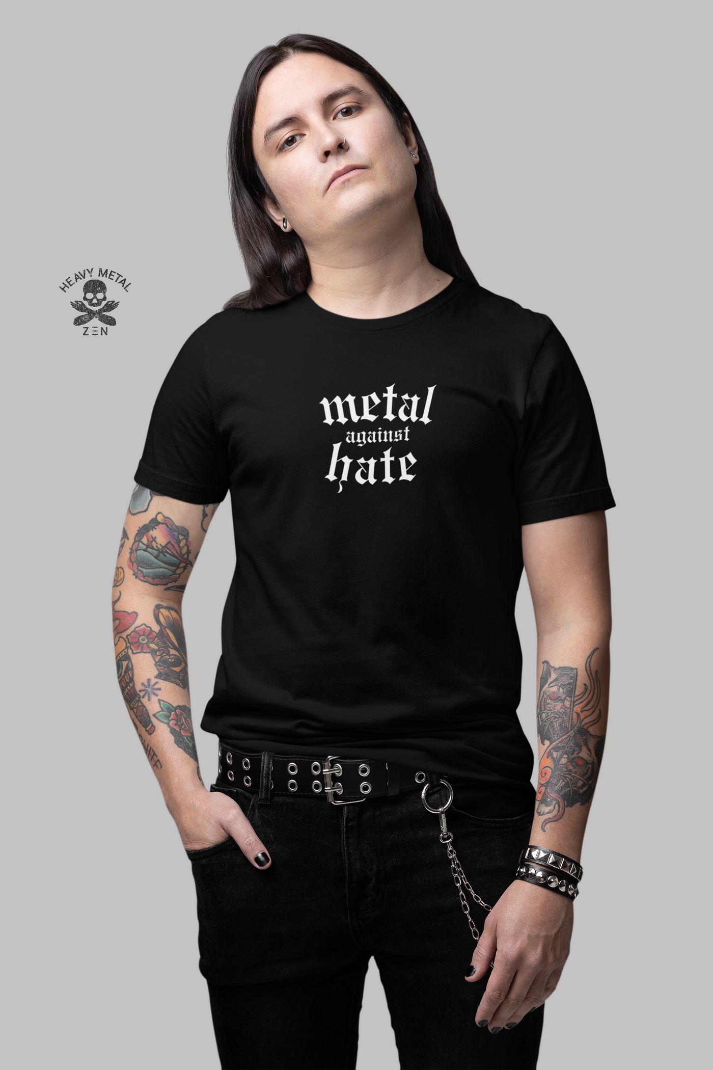 Metal Against Hate Unisex Tee