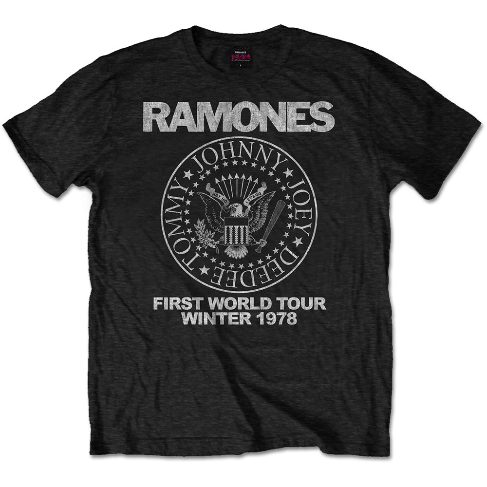 Ramones First World Tour 1978 Unisex T-Shirt