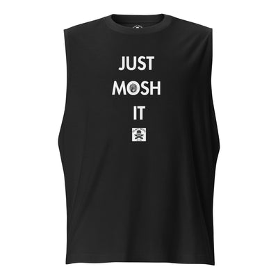 Just Mosh It Unisex Black Muscle Tank Tee