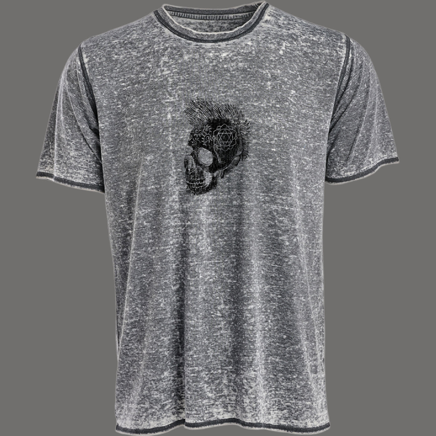 Zen Punk Skull Unisex T-Shirt